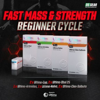 Fast Mass & Strength Beginner Cycle Ultima Pharmaceuticals